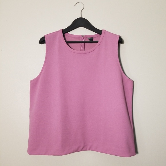 Ann Taylor Lavender Sleeveless Tank - Picture 1 of 5